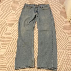 Levi Strauss 505 Regular Straight Jeans 34x34